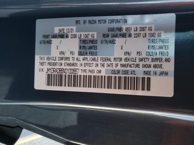 2022 MAZDA MX-30 PREM - JM1DRADB6N0100667