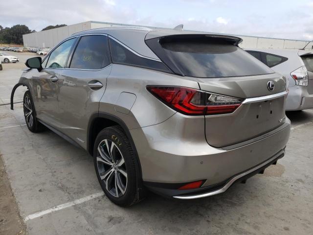 2022 LEXUS RX 450H 2T2HGMDA0NC076450