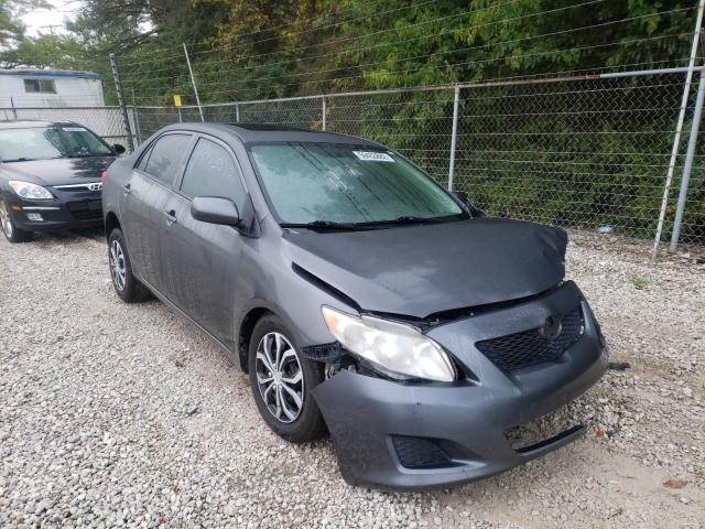 Salvage cars for sale from Copart Northfield, OH: 2010 Toyota Corolla BA