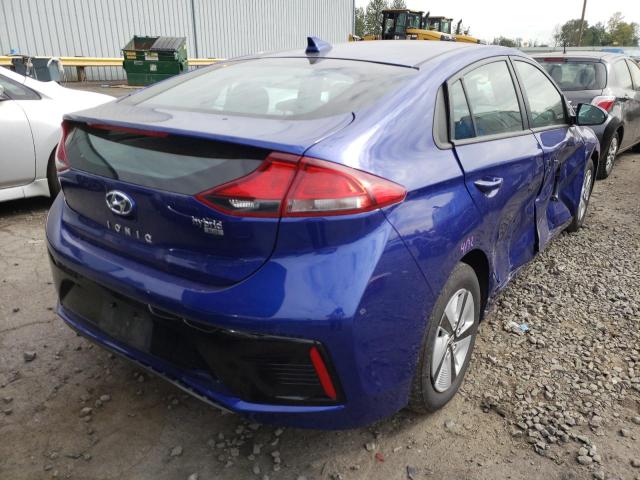 2019 HYUNDAI IONIQ BLUE - KMHC65LC8KU163257