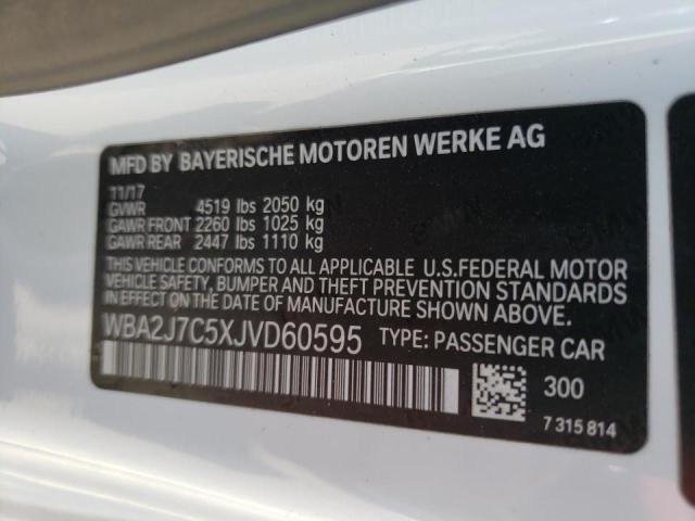 2018 BMW M240XI WBA2J7C5XJVD60595