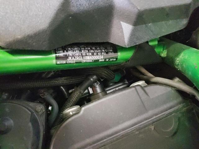 2021 KAWASAKI ZR1000 L JKAZRCL18MA000034