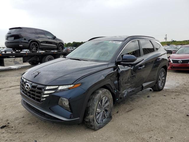 2022 HYUNDAI TUCSON BLU KM8JBCA17NU055113