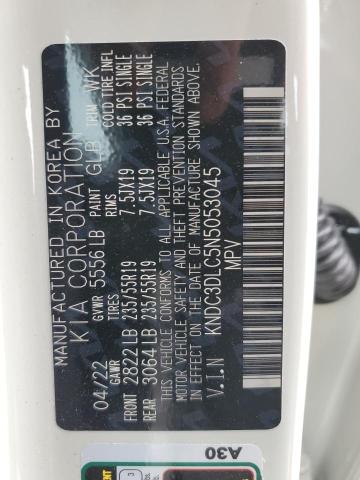 2022 KIA EV6 LIGHT KNDC3DLC5N5053045