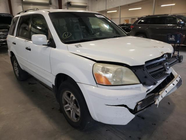 Salvage cars for sale from Copart Avon, MN: 2004 Honda Pilot EXL