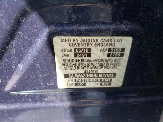 SAJWA2GB8BLV05183 Jaguar XJL