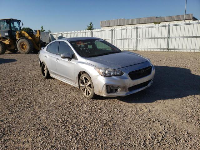 Salvage cars for sale from Copart Bismarck, ND: 2017 Subaru Impreza SP