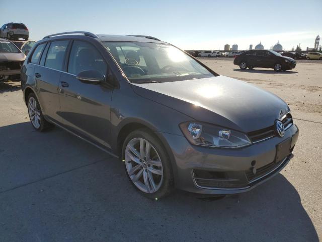 Salvage cars for sale from Copart New Orleans, LA: 2017 Volkswagen Golf Sport