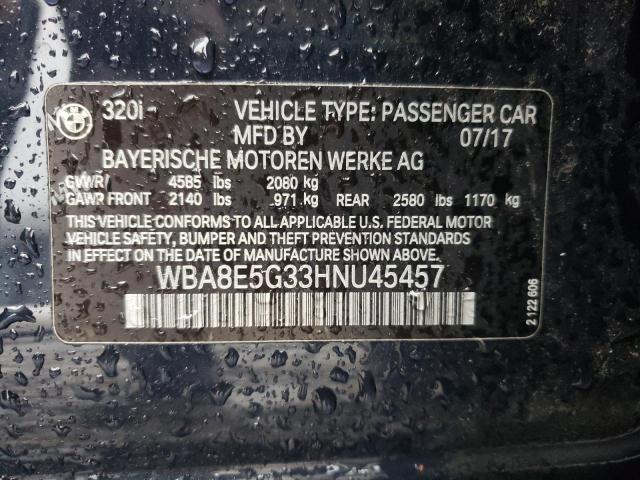 2017 BMW UK WBA8E5G33HNU45457