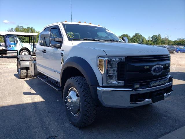 Salvage cars for sale from Copart Central Square, NY: 2019 Ford F550 Super