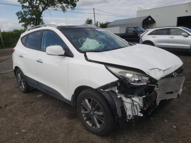 Salvage cars for sale from Copart Montreal Est, QC: 2014 Hyundai Tucson GLS