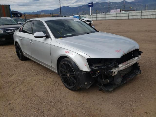 Salvage cars for sale from Copart Colorado Springs, CO: 2013 Audi A4 Premium