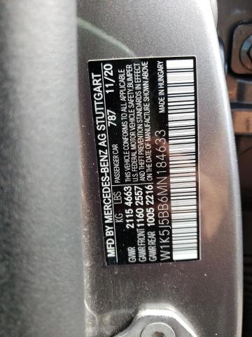 2021 MERCEDES-BENZ CLA AMG 35 W1K5J5BB6MN184633