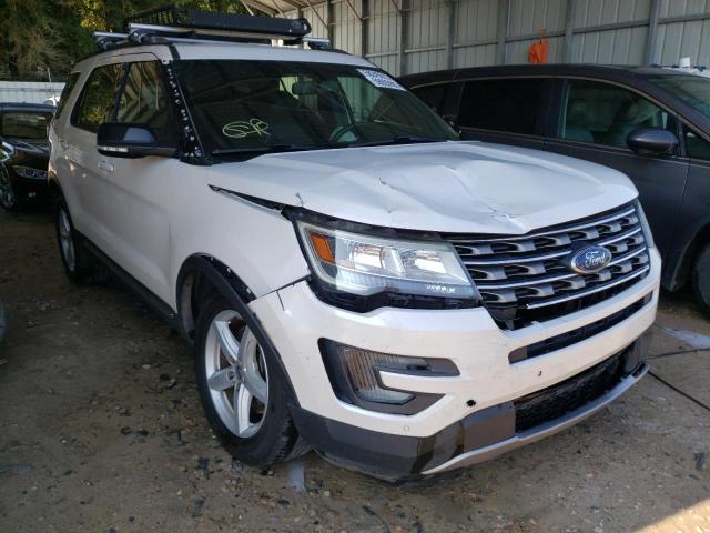 Salvage cars for sale from Copart Midway, FL: 2016 Ford Explorer X