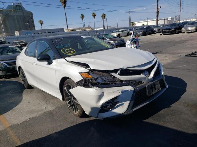 Salvage cars for sale from Copart Wilmington, CA: 2019 Toyota Camry XSE