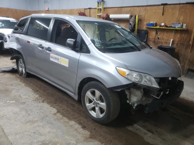 Salvage cars for sale from Copart Kincheloe, MI: 2018 Toyota Sienna L