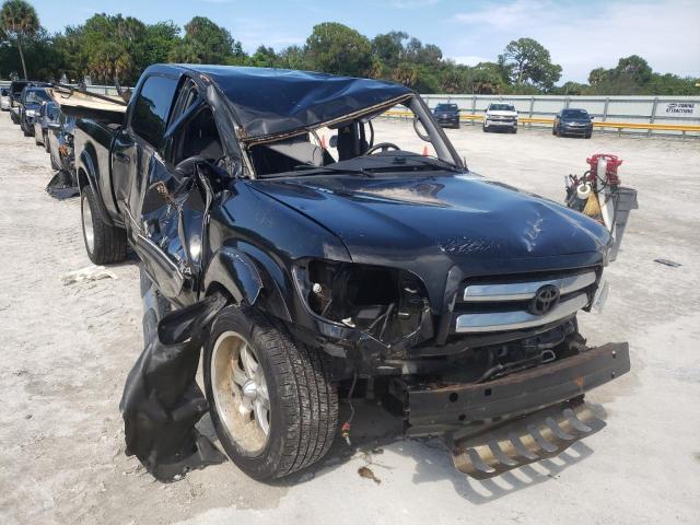 Salvage cars for sale from Copart Fort Pierce, FL: 2005 Toyota Tundra DOU