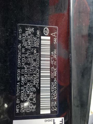 2015 LEXUS RC 350 JTHSE5BC2F5003653