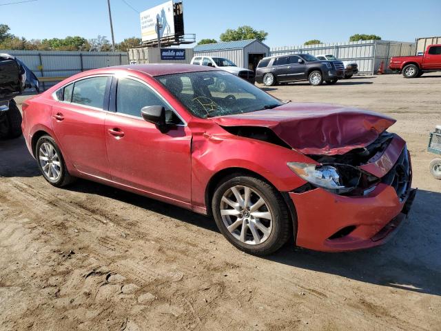 Salvage cars for sale from Copart Wichita, KS: 2016 Mazda 6 Sport