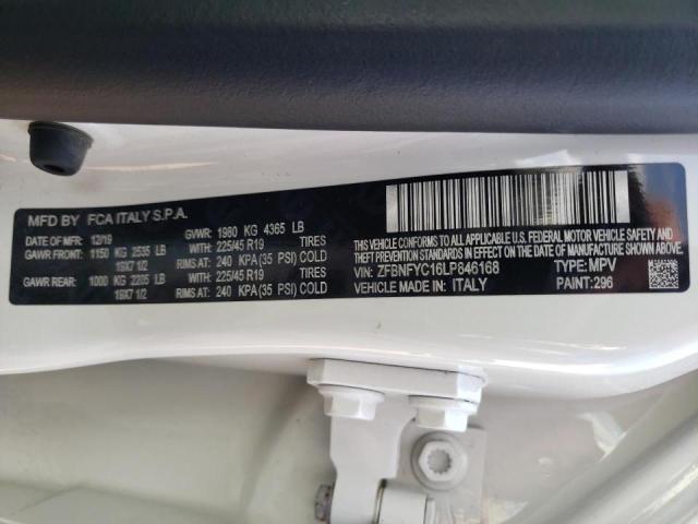 ZFBNFYC16LP846168 Fiat 500