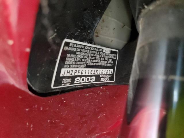 2003 HONDA FSC600 D JH2PF01163K101094