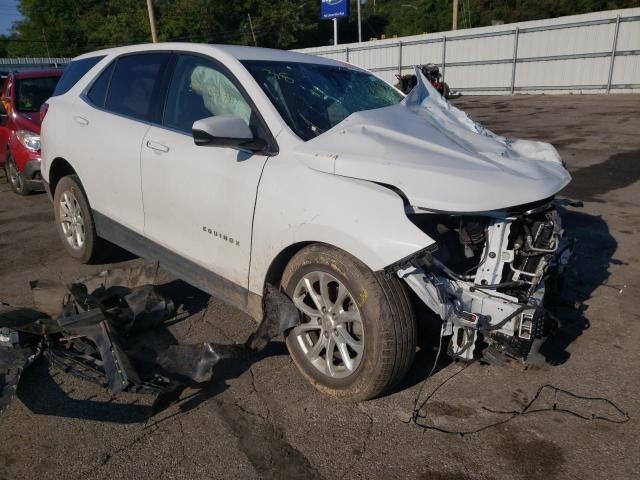 Salvage cars for sale from Copart West Mifflin, PA: 2020 Chevrolet Equinox LT