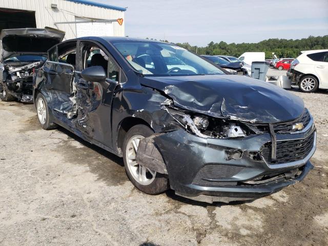 Salvage cars for sale from Copart Savannah, GA: 2018 Chevrolet Cruze LT