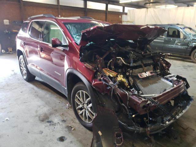 Salvage cars for sale from Copart Ebensburg, PA: 2018 GMC Acadia SLE