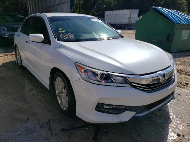 Salvage cars for sale from Copart Midway, FL: 2017 Honda Accord Sport