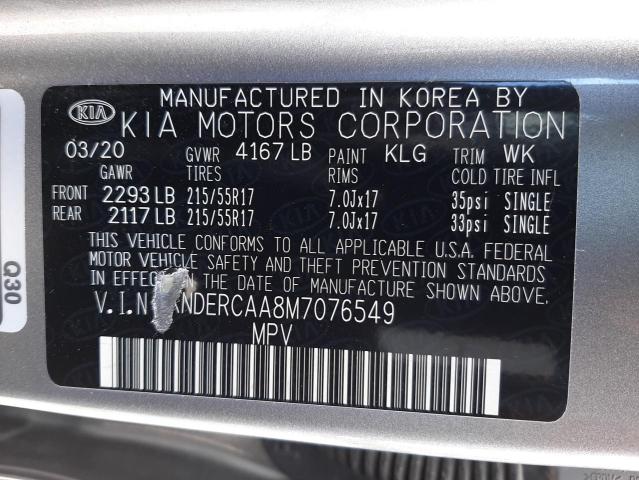 KNDERCAA8M7076549 KIA SELTOS EX