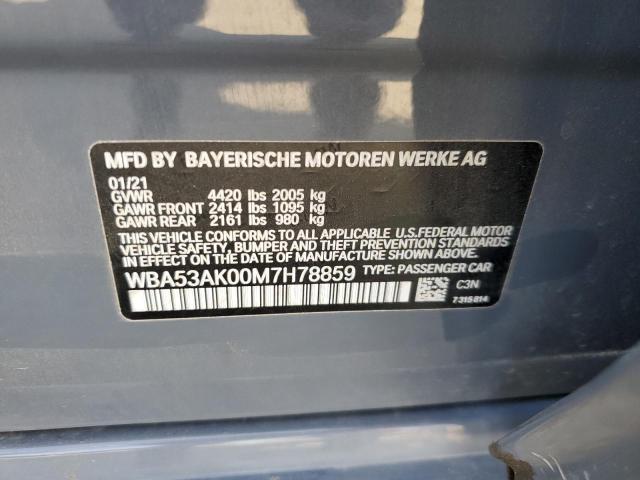 2021 BMW 228I WBA53AK00M7H78859