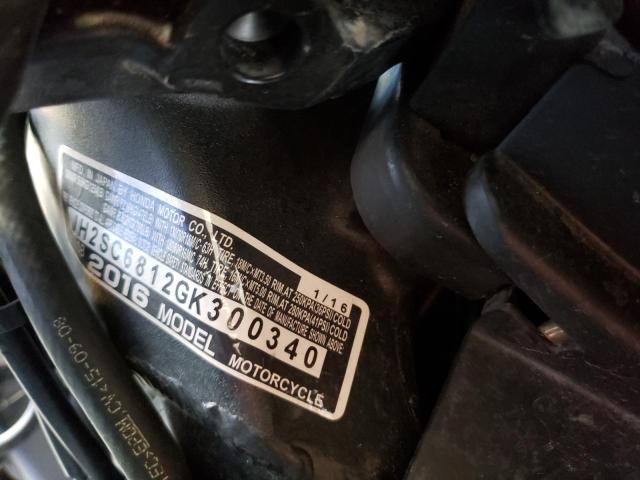 2016 HONDA GL1800 B JH2SC6812GK300340