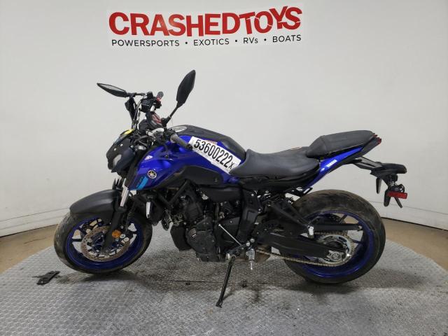 2022 YAMAHA MT07 JYARM32E0NA003807