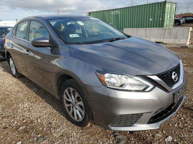 Salvage cars for sale from Copart Elgin, IL: 2019 Nissan Sentra S