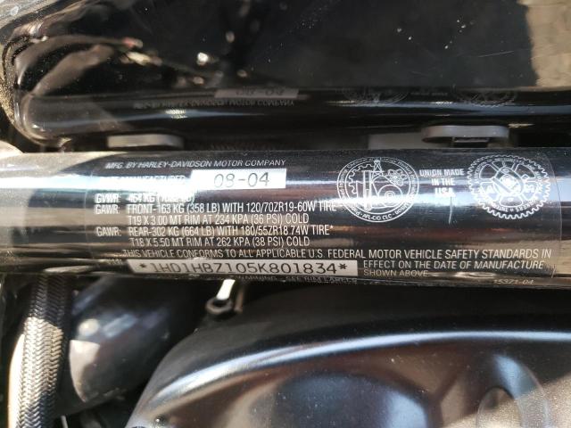 2005 HARLEY-DAVIDSON VRSCB 1HD1HBZ105K801834