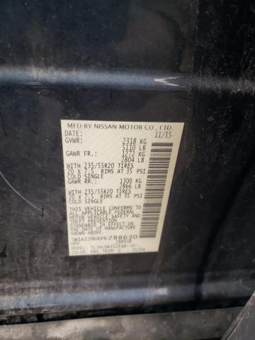 5N1AZ2MG6FN288630 Nissan MURANO S