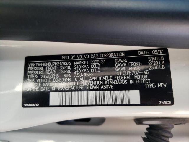 YV440MDJ7H2179372 Volvo Xc60 T5