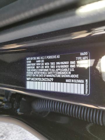 2020 PORSCHE CAYENNE E- WP1AE2AY0LDA22629