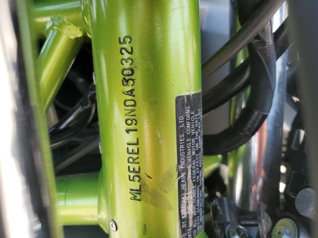 2022 KAWASAKI NINJA 650 ML5EREL19NDA50325
