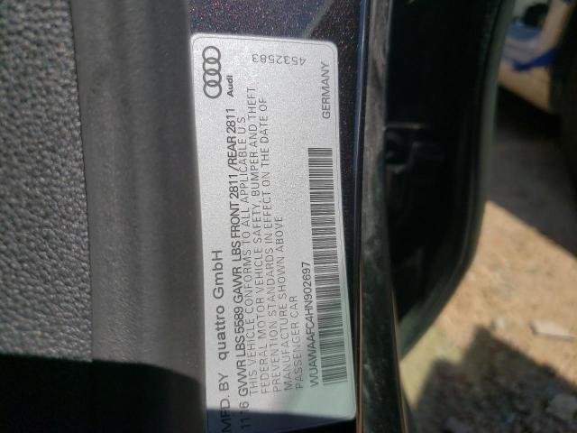 2017 AUDI RS7 PRESTI WUAWAAFC4HN902697