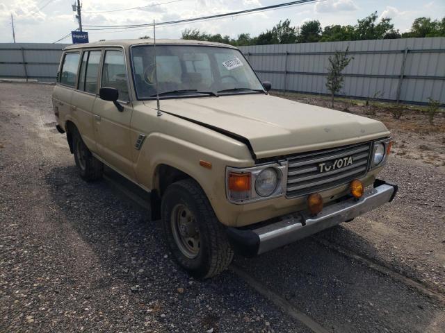 Salvage cars for sale from Copart Houston, TX: 1982 Toyota Land Cruiser