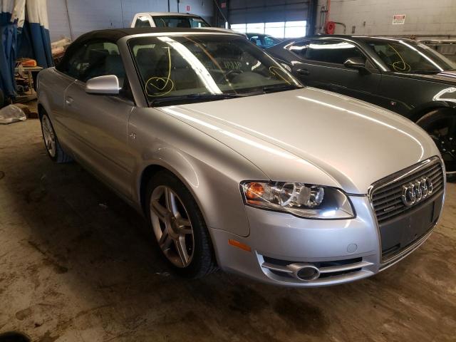 Audi salvage cars for sale: 2007 Audi A4 2.0T CA