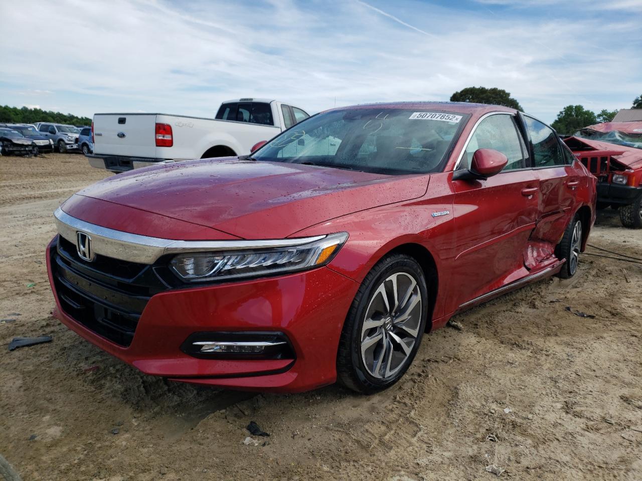 2019 Honda Accord Hybrid Exl VIN: 1HGCV3F52KA000146 Lot: 50707852