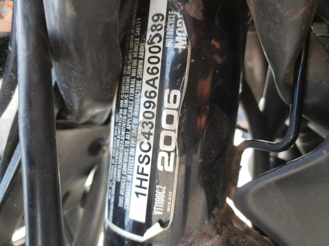 2006 HONDA VT1100 C2 1HFSC43096A600589