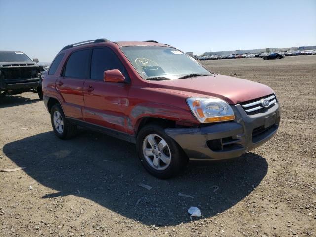 Salvage cars for sale from Copart San Diego, CA: 2007 KIA Sportage EX