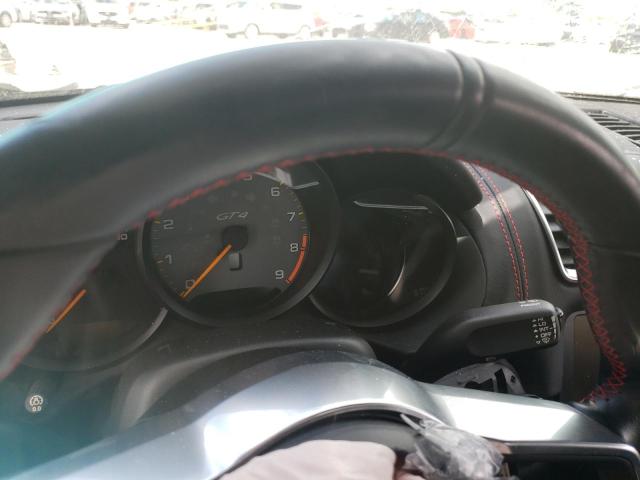 2016 PORSCHE CAYMAN GT4 WP0AC2A8XGK192019