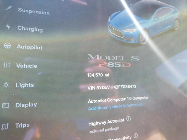 2015 TESLA MODEL S P8 5YJSA1H42FF086473
