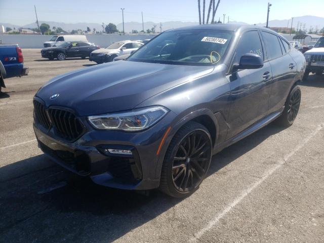 2021 BMW X6 XDRIVE4 5UXCY6C07M9E18756