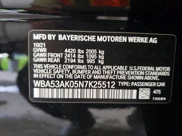 2022 BMW 228I WBA53AK05N7K25512