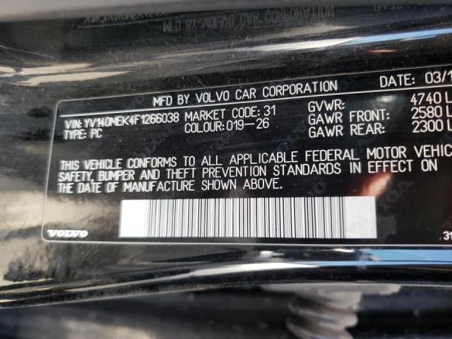 2015 VOLVO V60 PREMIE YV140MEK4F1266038